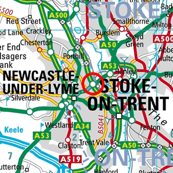 Stoke Road Map